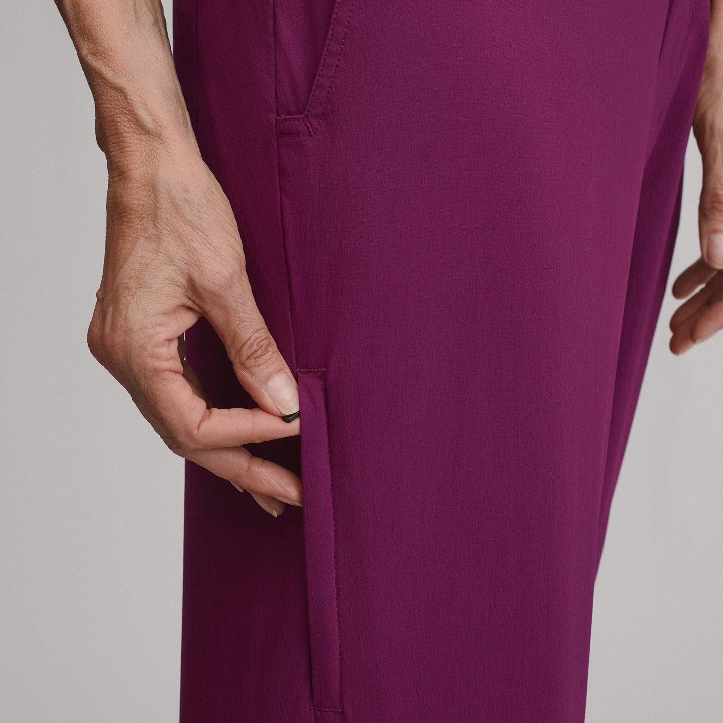 Women's Meridian Pants-Wine Berry-12