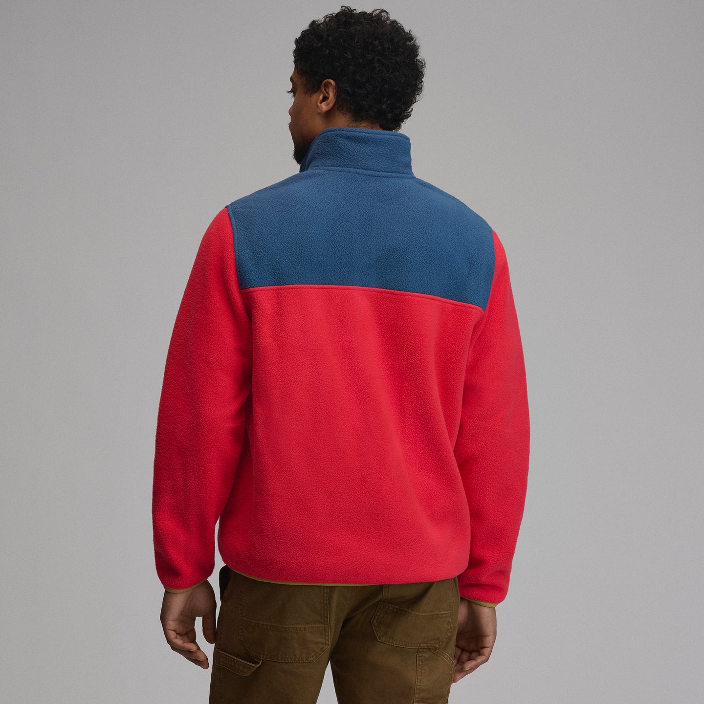 Authentic Outdoor Fleece Snap Mock-Dusk-7