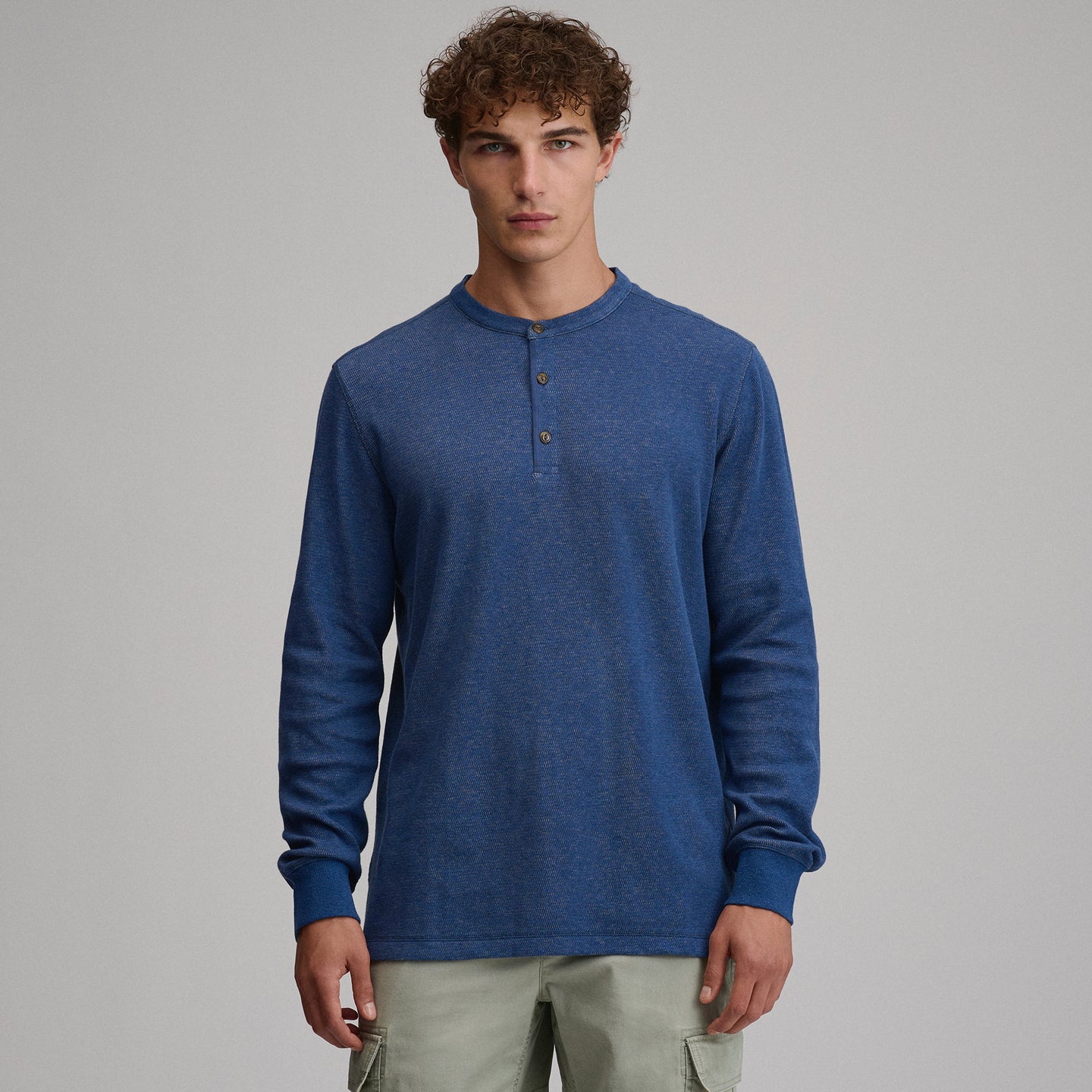 Birds Eye LS Thermal Henley-Azure-5