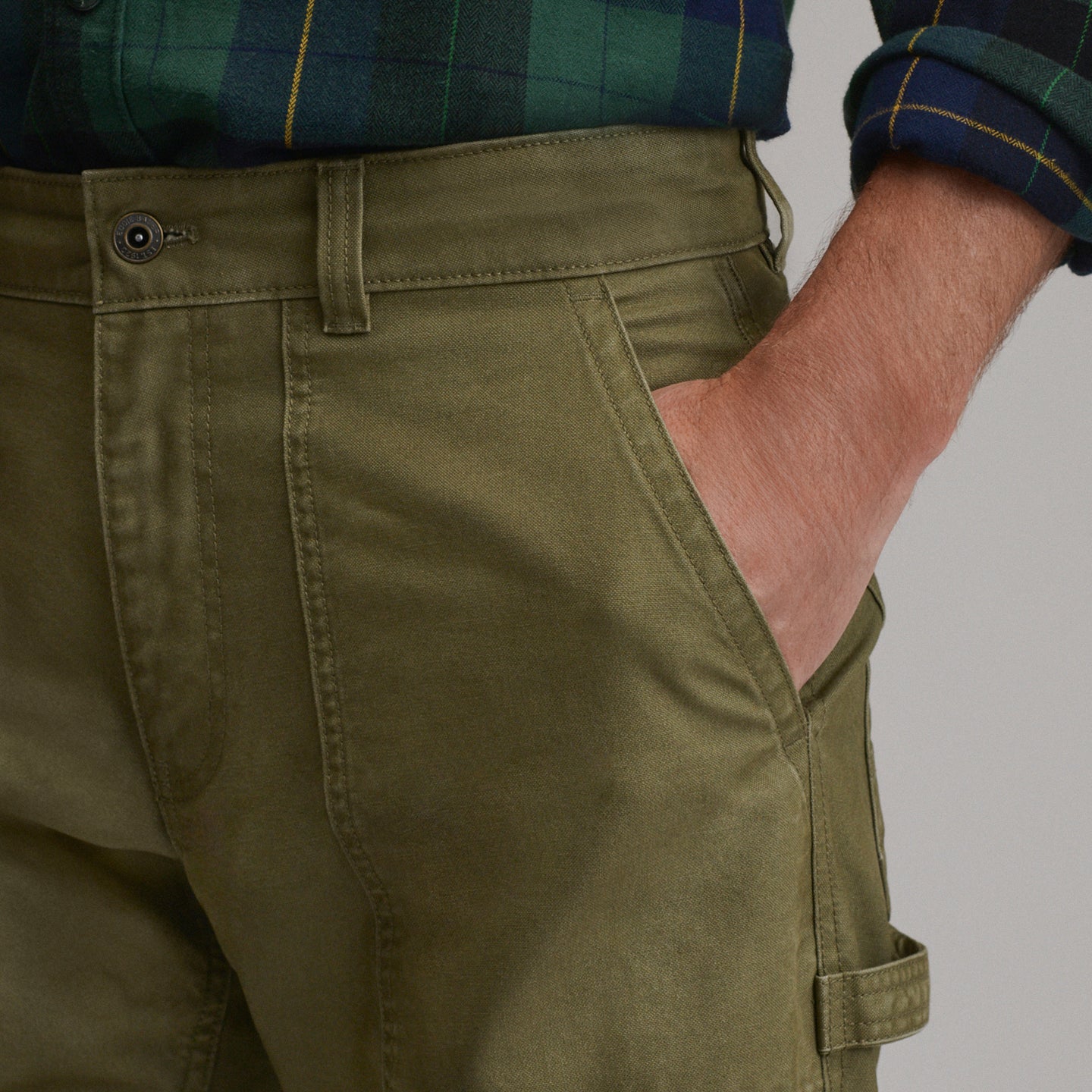 Canvas Capenter Pant-Alder-3