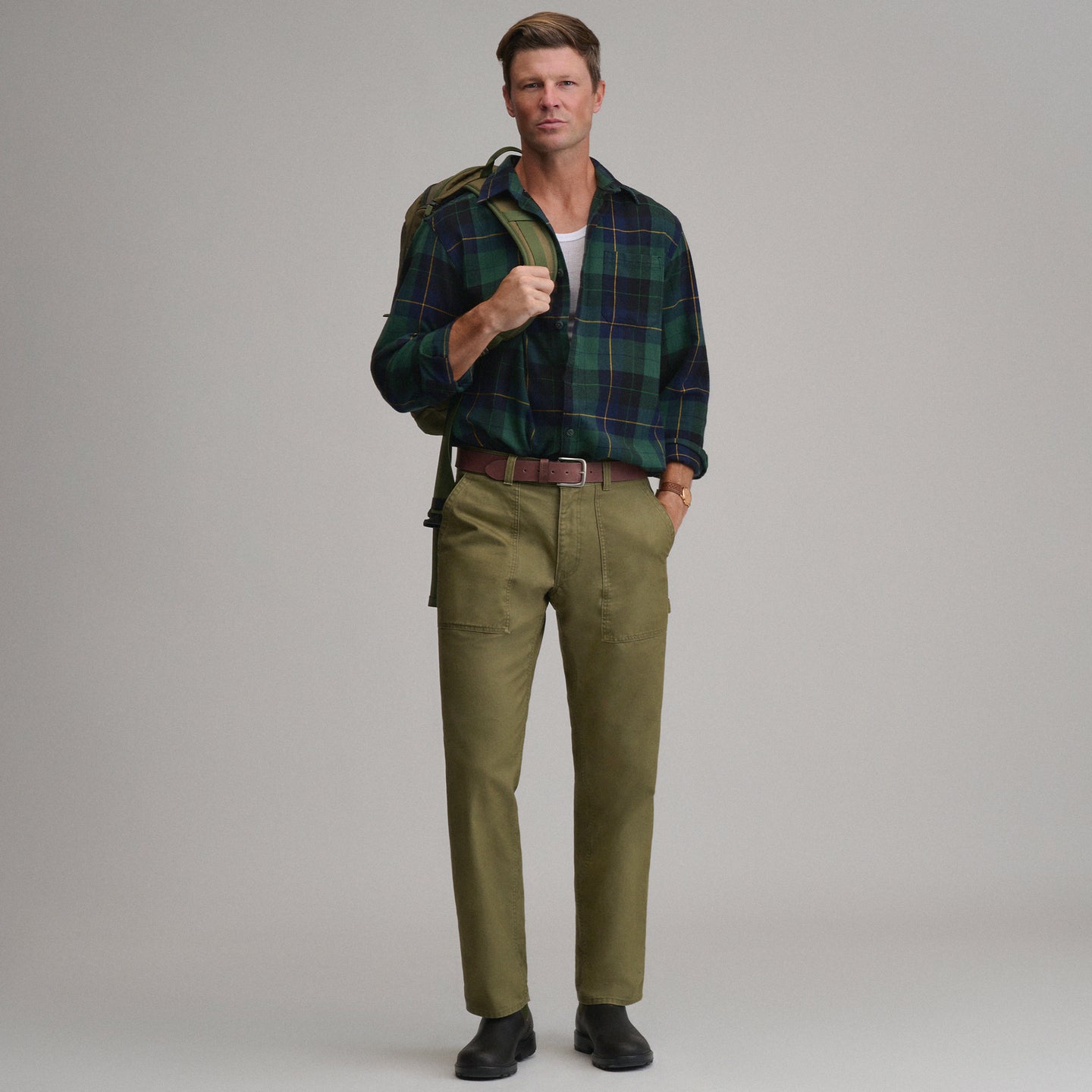 Canvas Capenter Pant-Alder-5