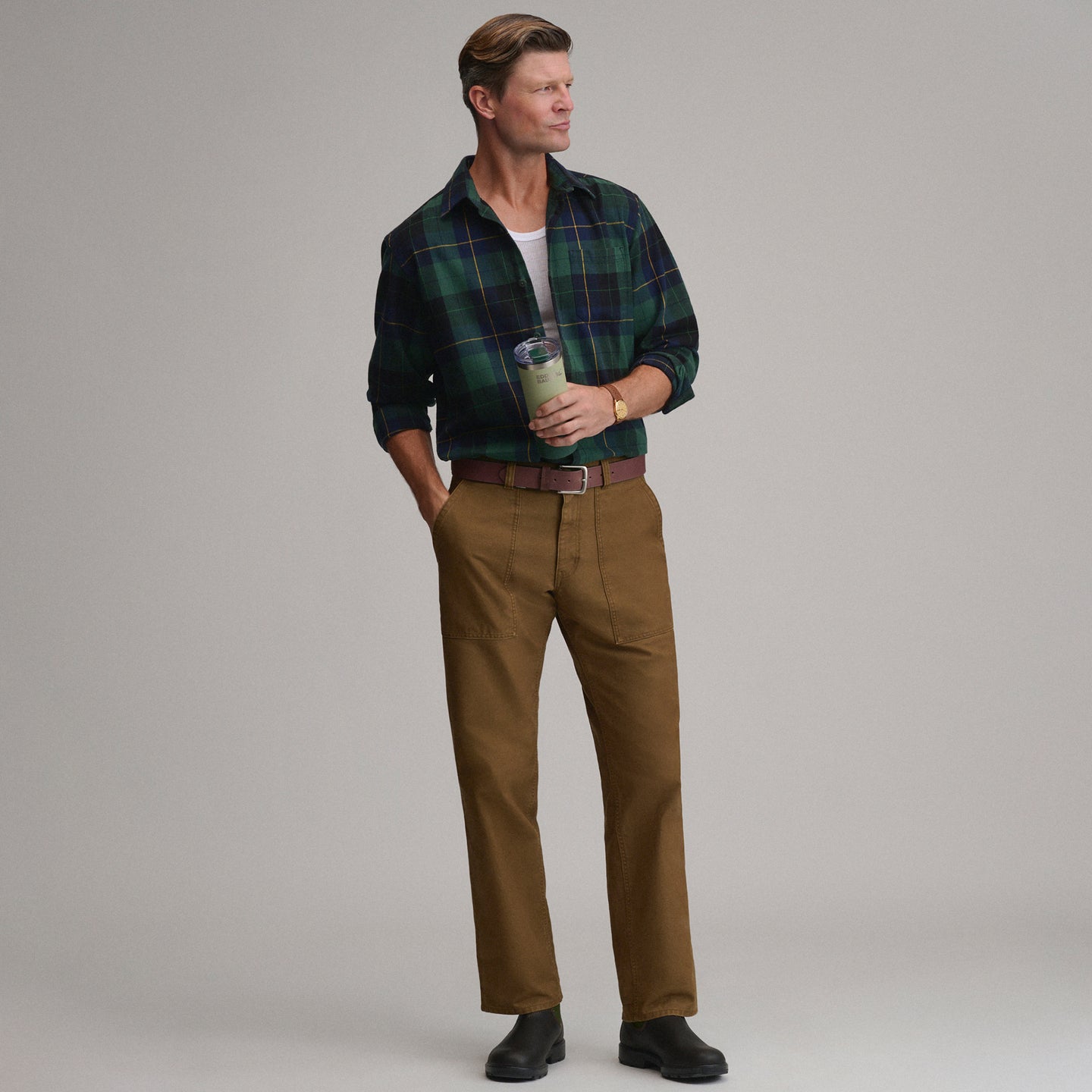 Canvas Capenter Pant-Hazelnut-10