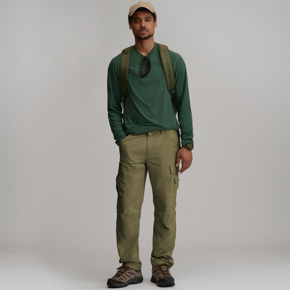 Men's Cascade Performance Cargo Pants-Antique Pine-5