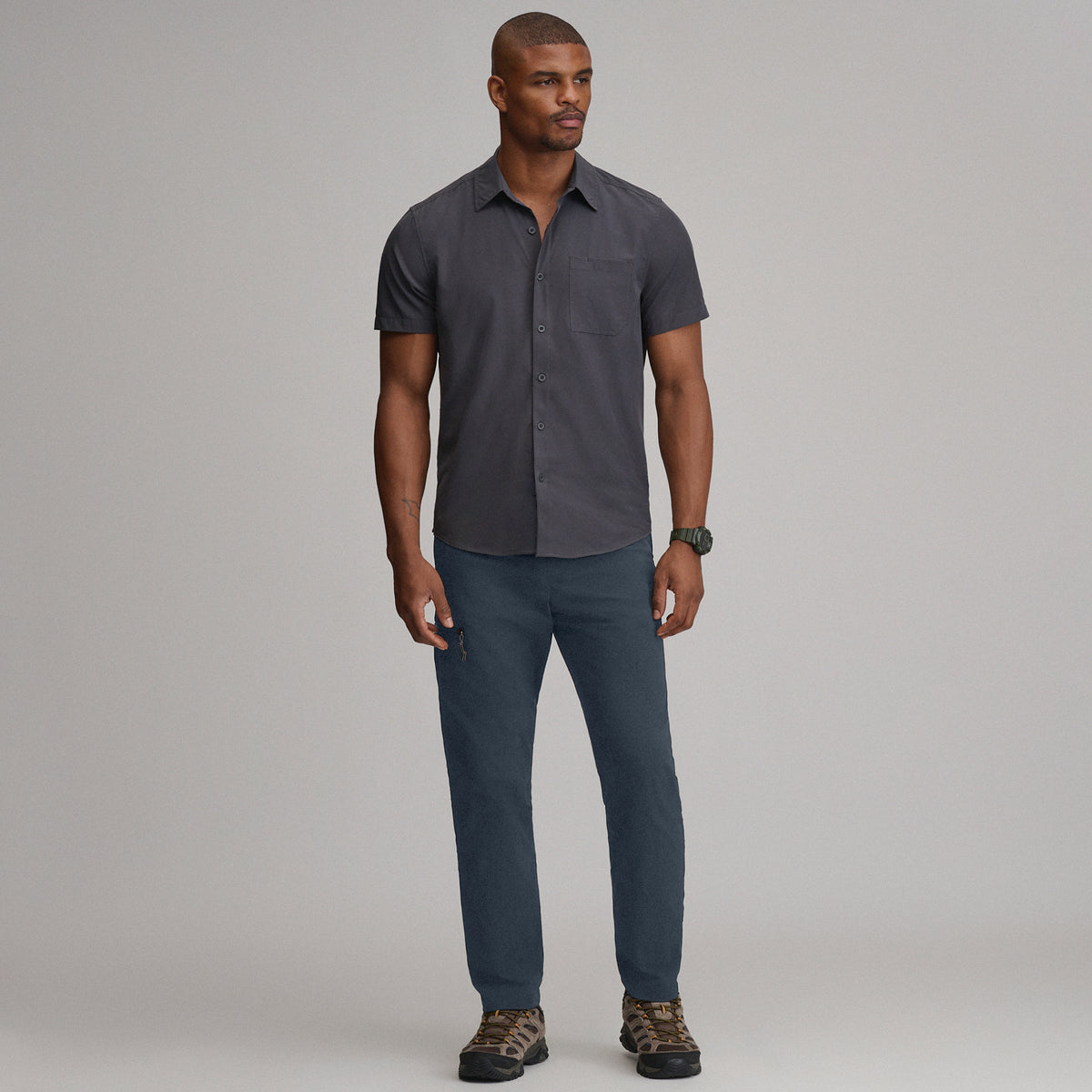 Men's Cascade Performance Pull-On Pants-Dark Horizon-5