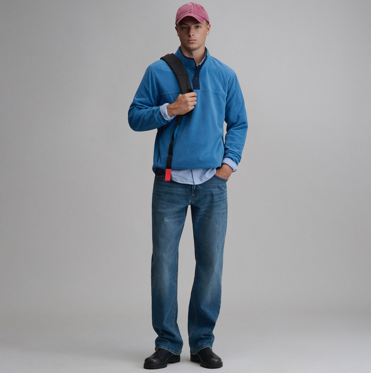 Chutes Snap Mock-DK Chambray-8