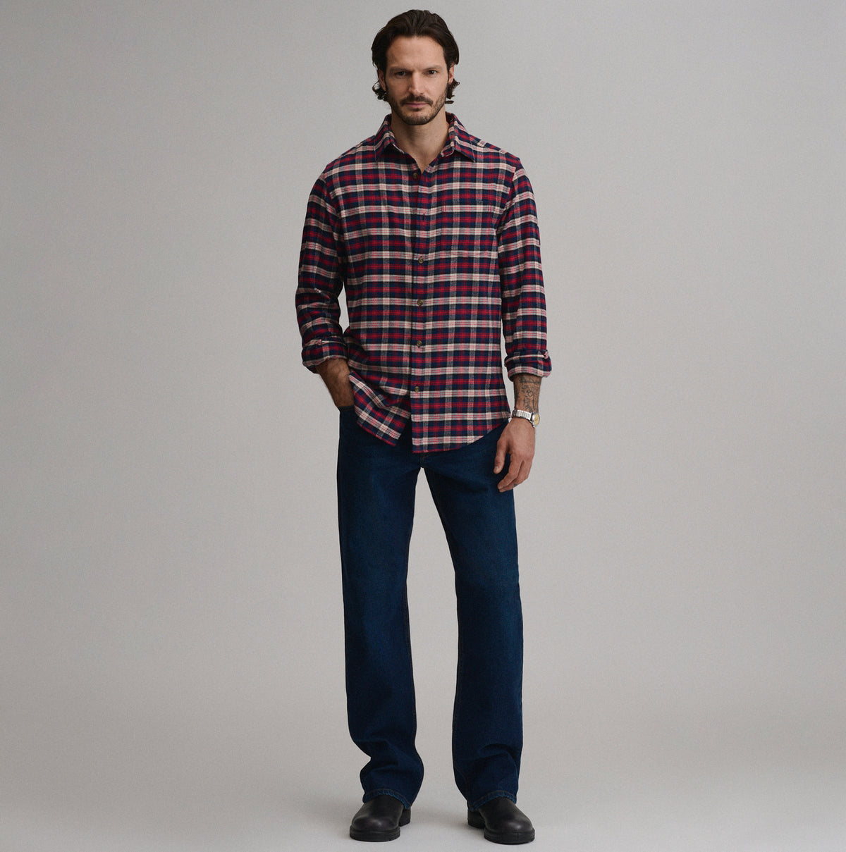 Field Flannel Flex Shirt 2.0-Chili-16