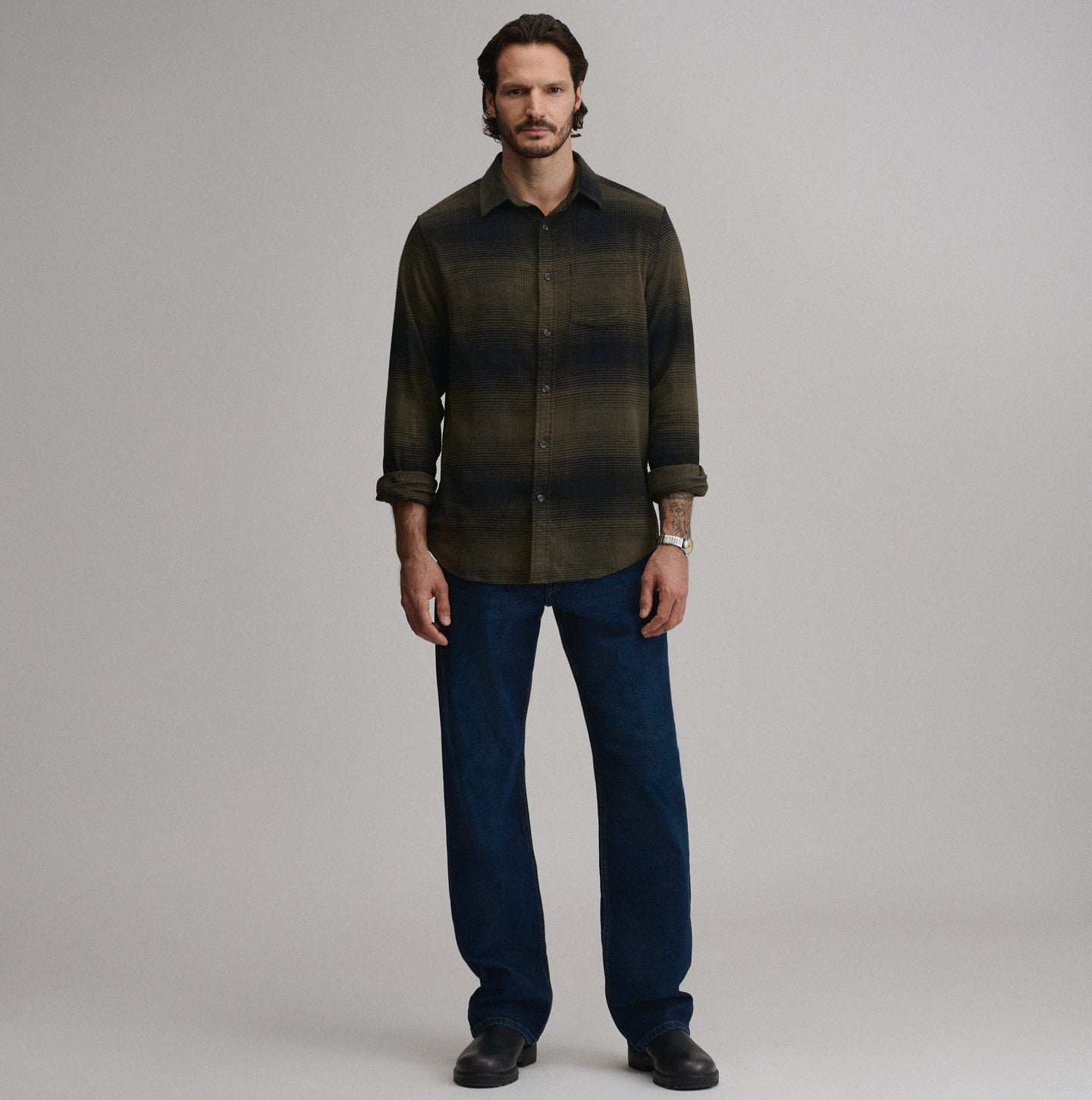 Field Flannel Flex Shirt 2.0-Dark Fatigue-24