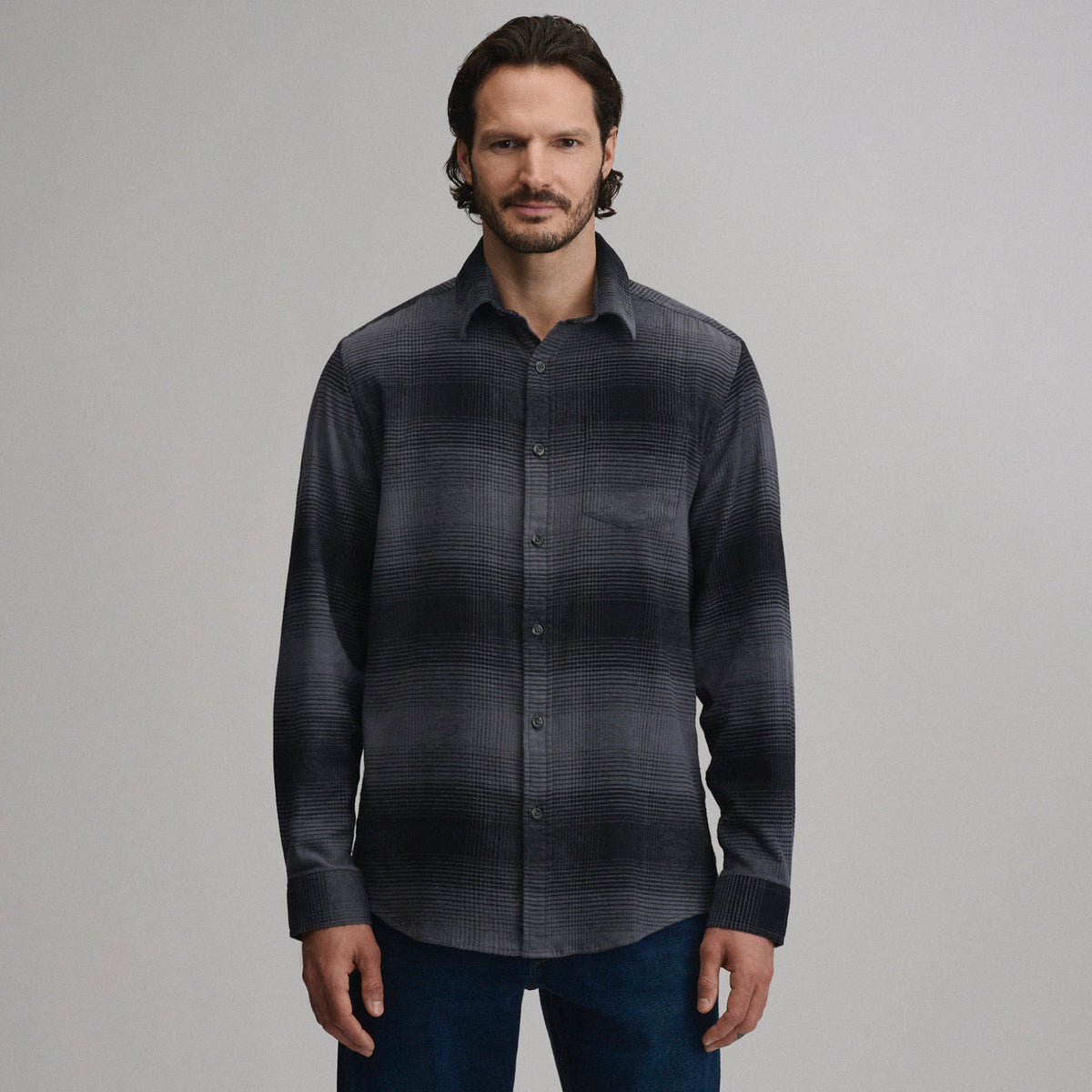 Field Flannel Flex Shirt 2.0-Slate-41