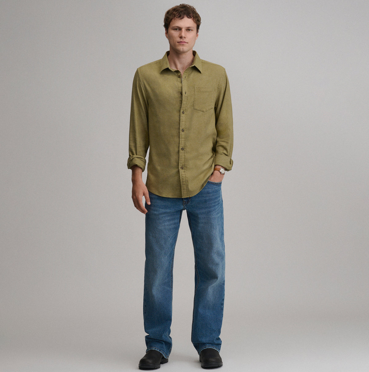 Field Flannel Flex Shirt 2.0-Seaweed-48