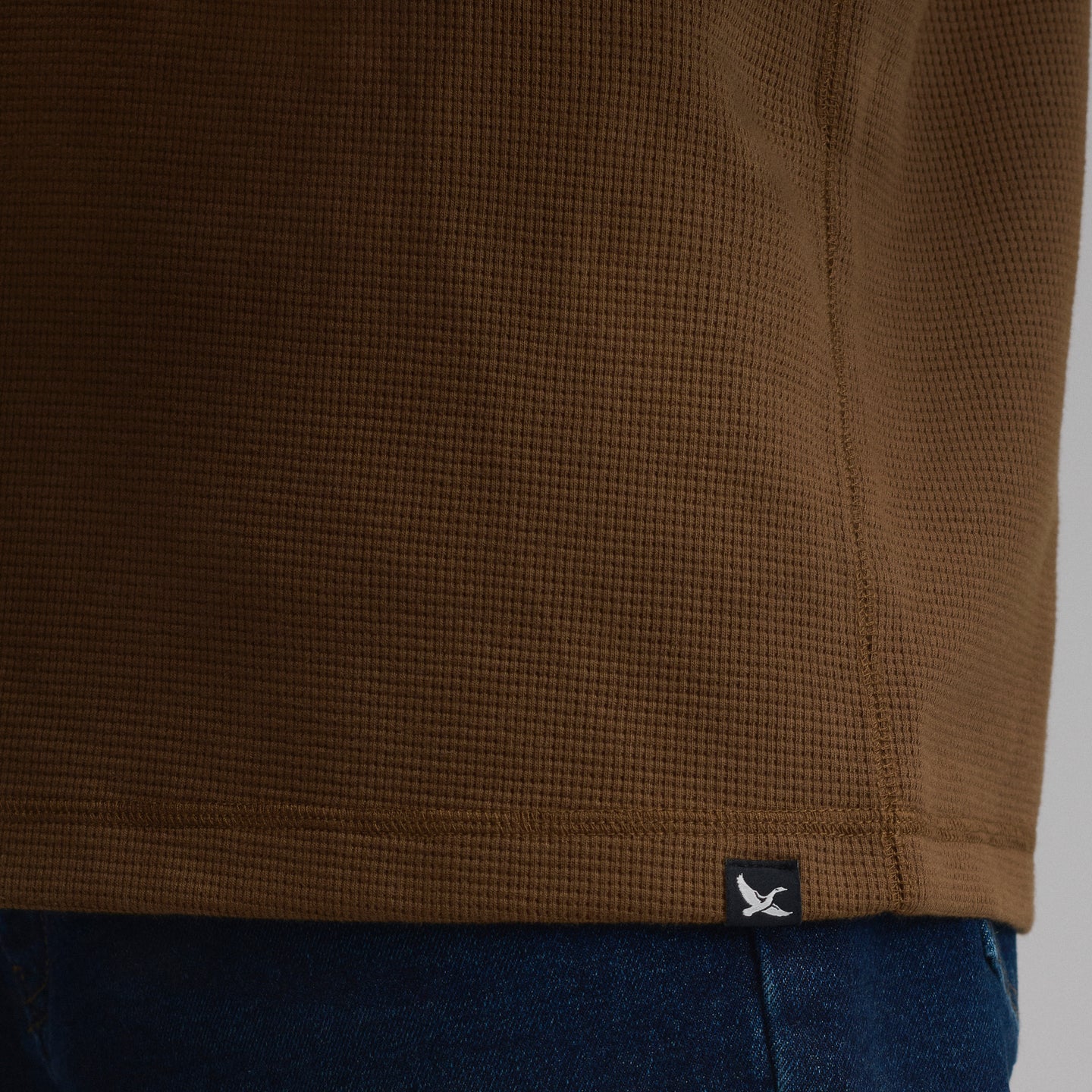 Men's Eddie's Favorite Ultrasoft Thermal Henley-Hazelnut-46