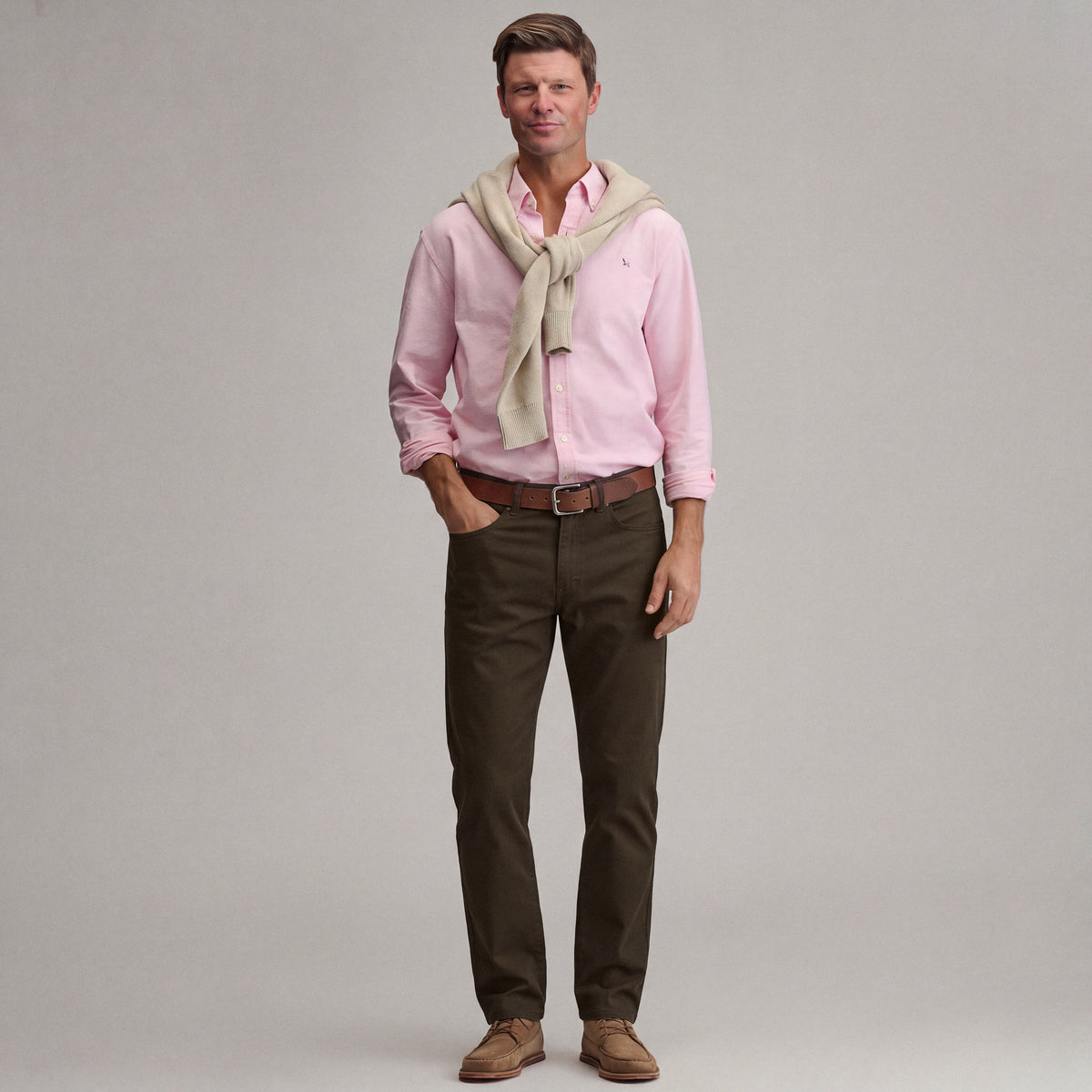 Men's Eddie's Corduroy Pants-Bark-4