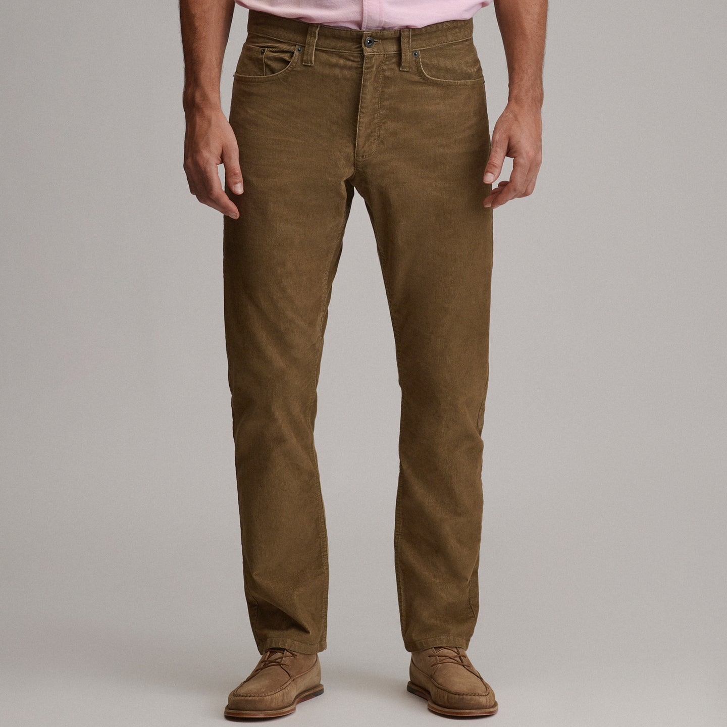 Eddies Corduroy Pant-Dark Khaki-5