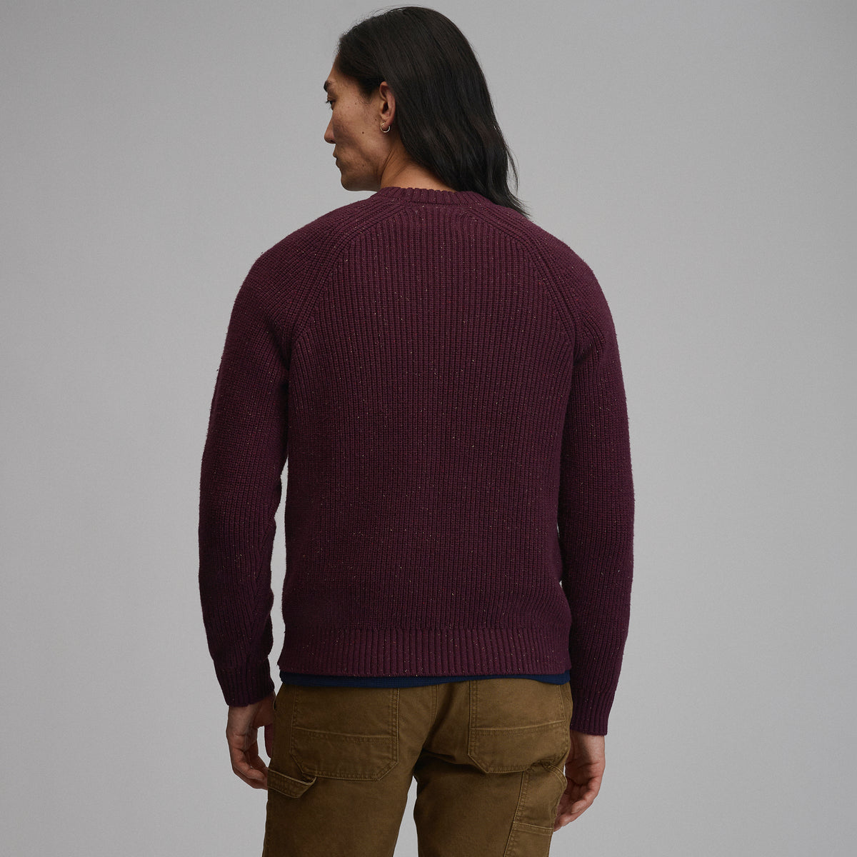 Fletcher Bay Crew Sweater-Cordovan-2