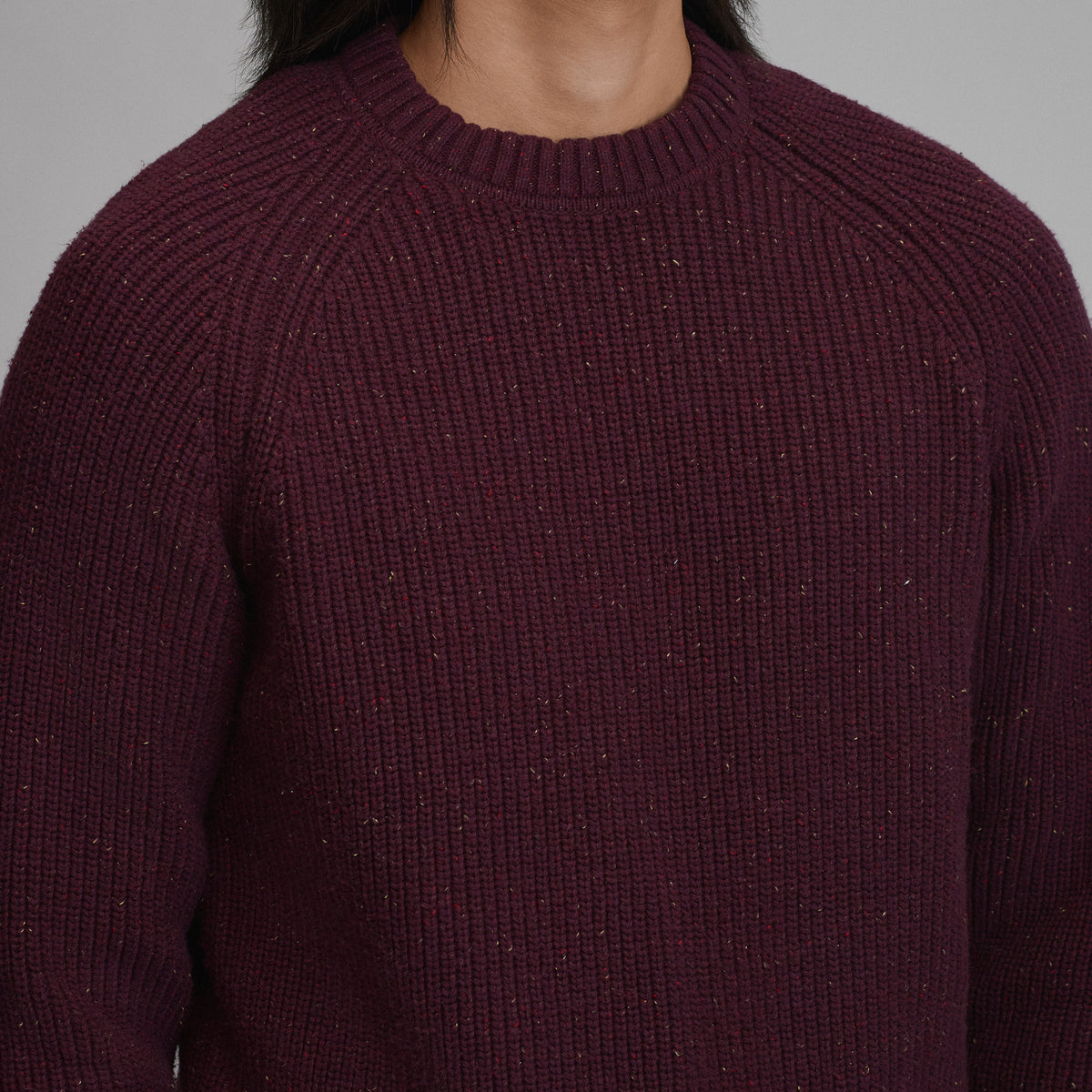 Fletcher Bay Crew Sweater-Cordovan-3