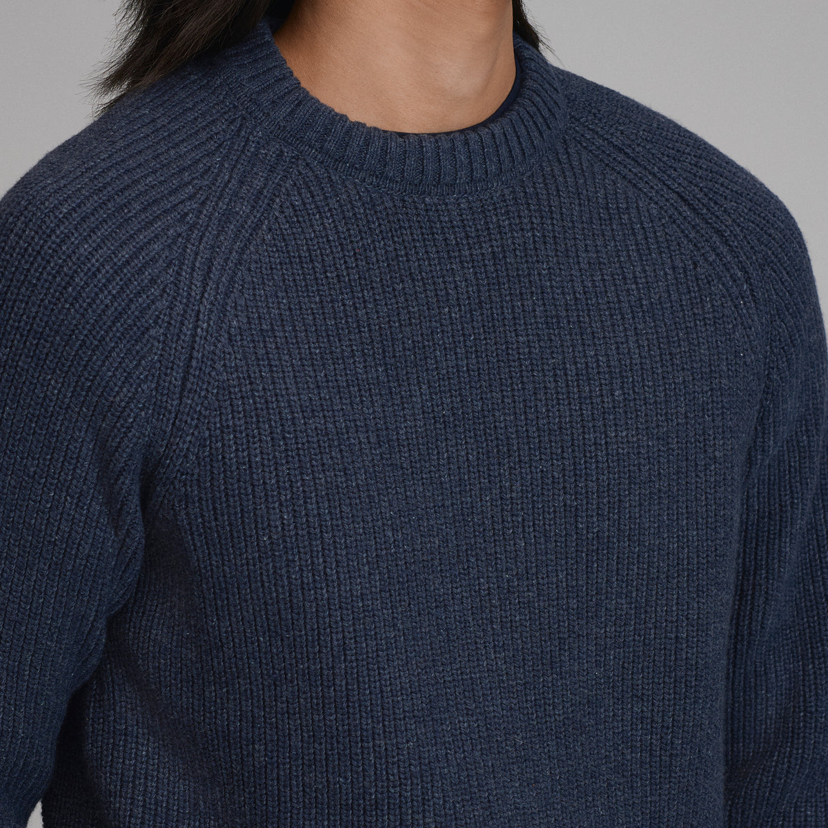 Fletcher Bay Crew Sweater-Navy/Heather-15