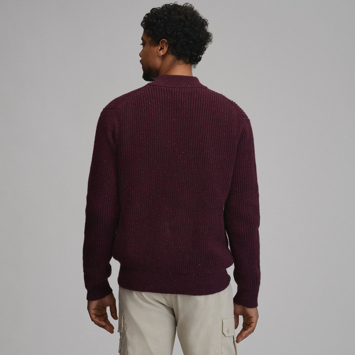 Fletcher Bay QTR Zip-Cordovan-2