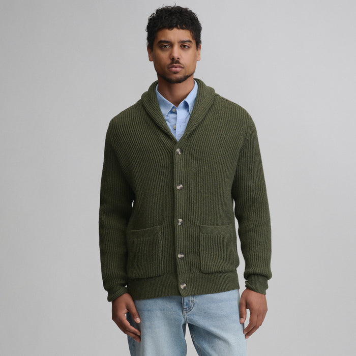 Men's Fletcher Bay Shawl Collar Cardigan Sweater