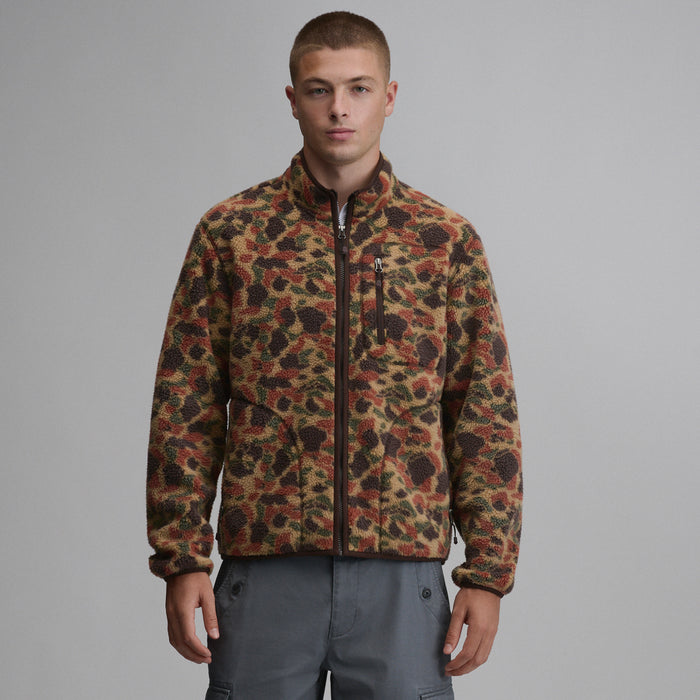 Men's Journey Full-Zip Print Fleece Pullover
