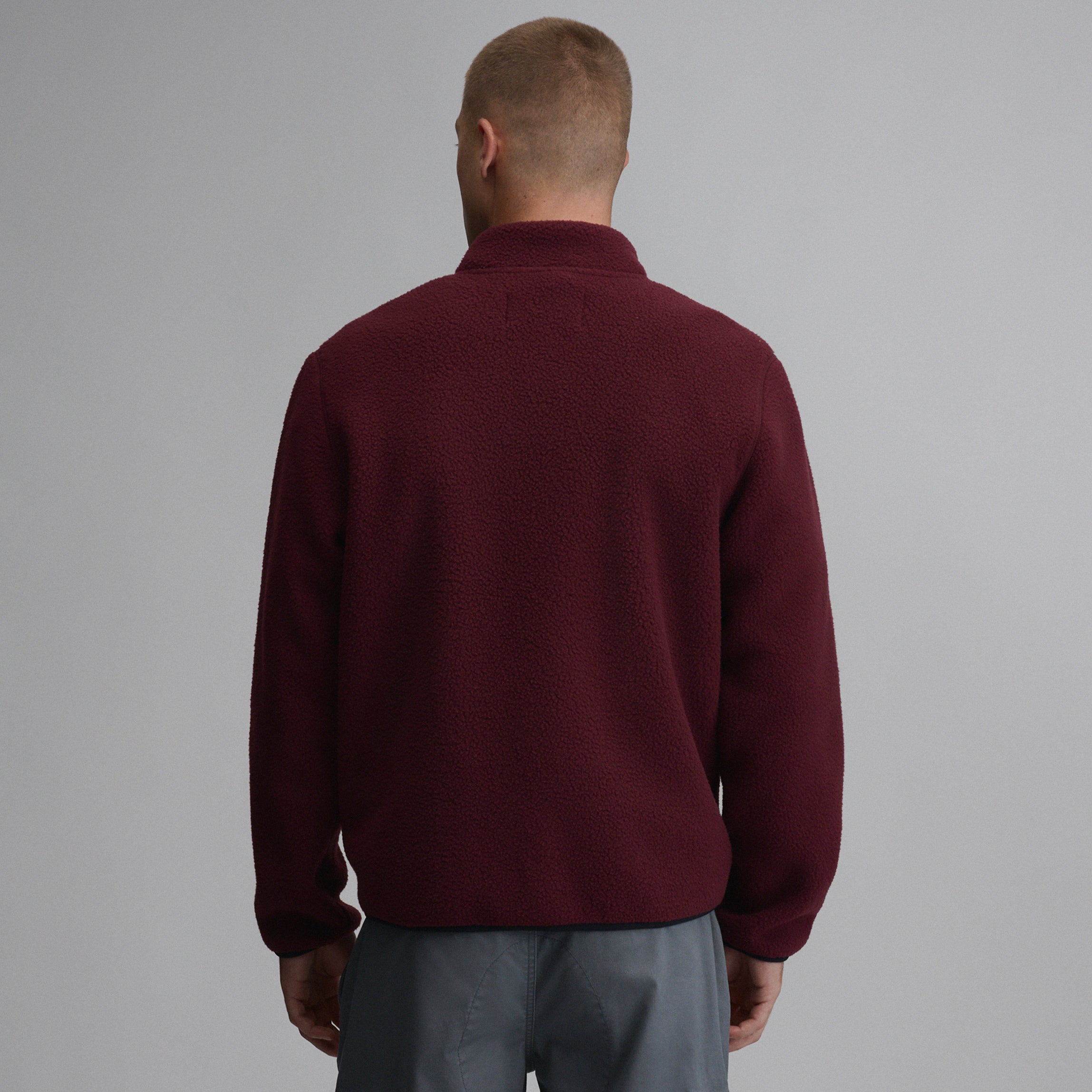 Men's Journey Full-Zip Solid Fleece Pullover – Eddie Bauer
