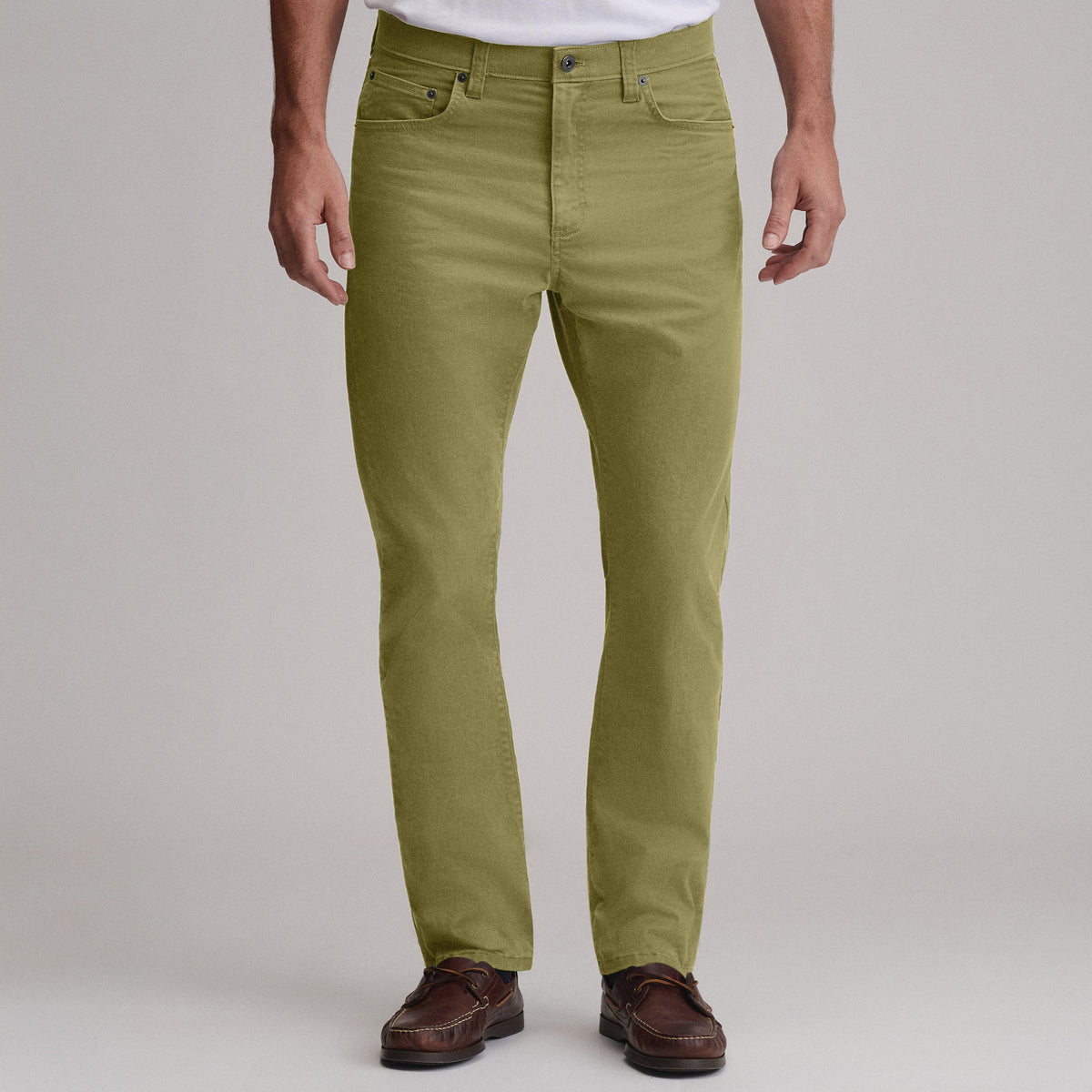 Men's Legend Wash Twill 5-Pocket Pants-Seaweed-1