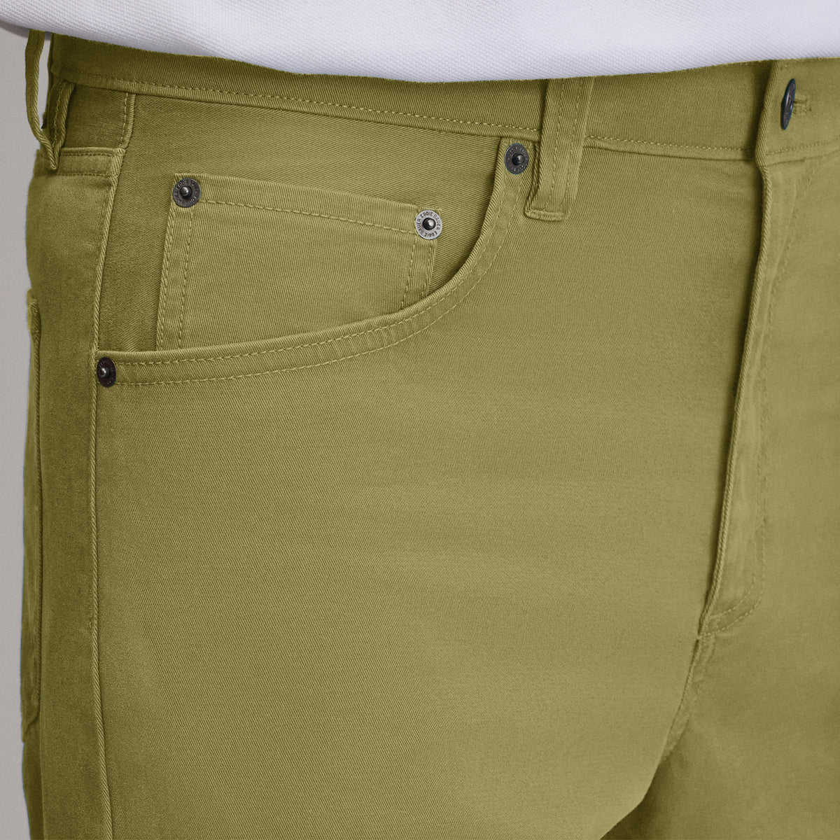Men's Legend Wash Twill 5-Pocket Pants-Seaweed-3