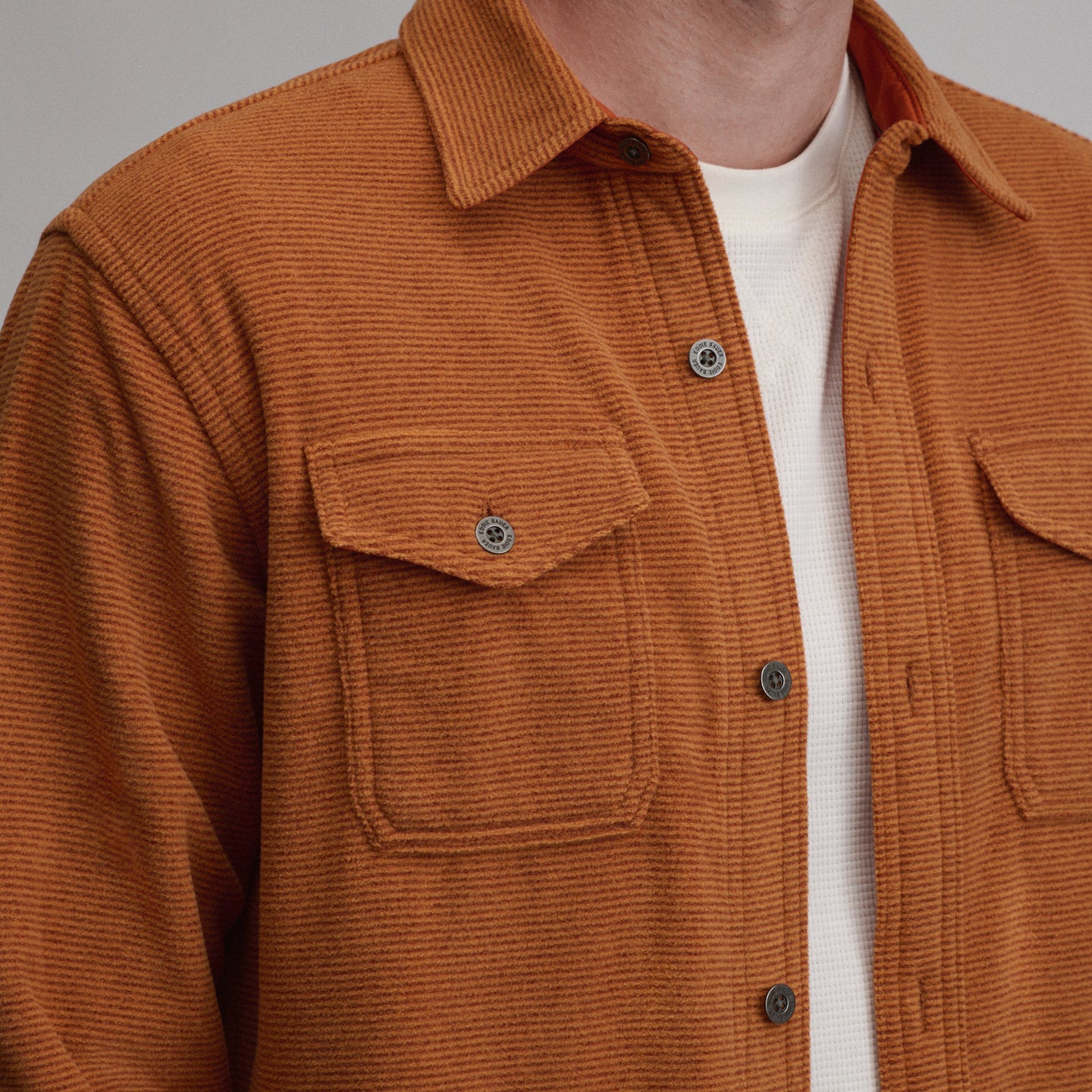 LS Chutes Microfleece Shirt - Stripe-Picante-19