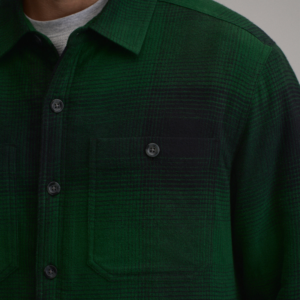LS Eddies Field Fleece Lined Flannel Shirt Jacket-Asparagus-3