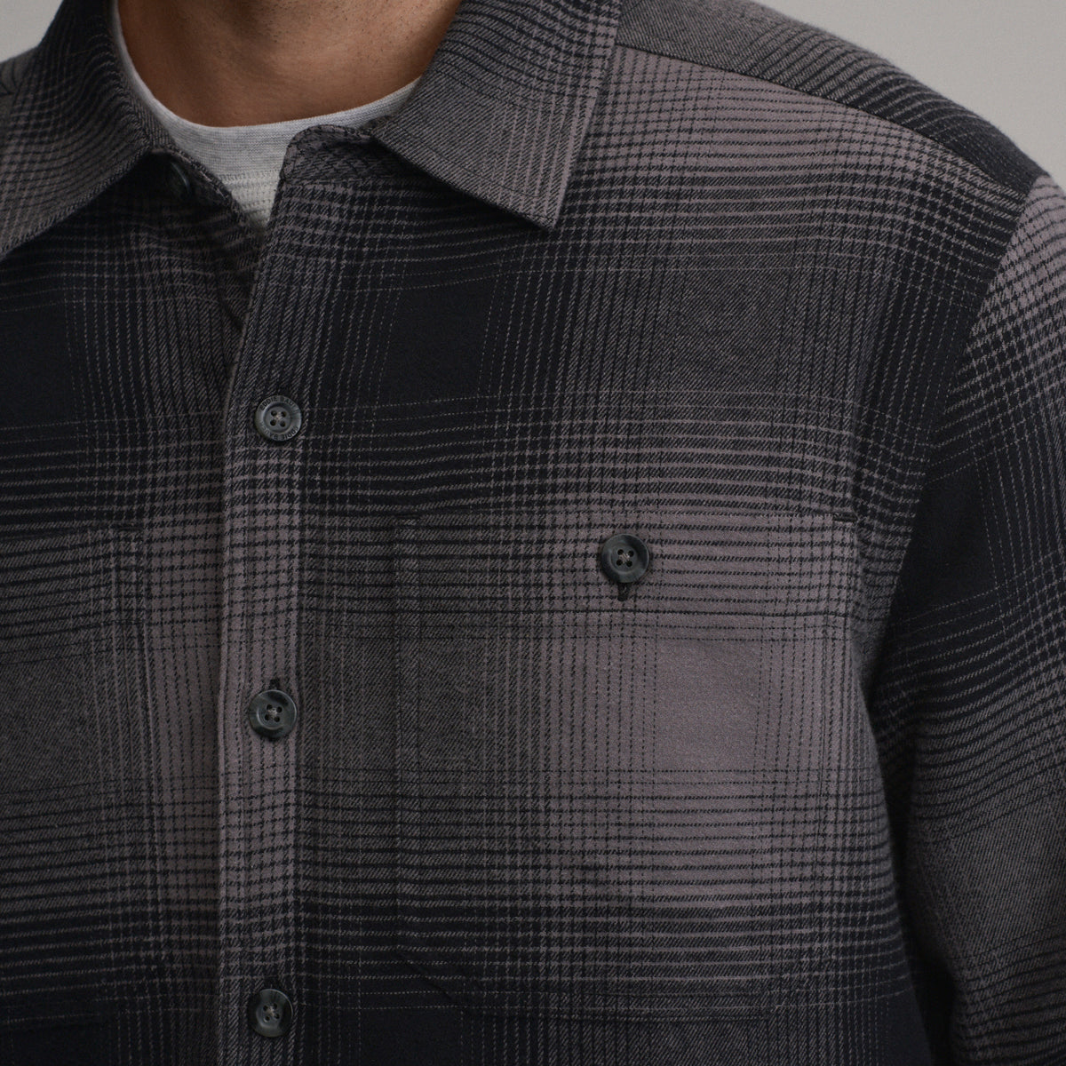 LS Eddies Field Fleece Lined Flannel Shirt Jacket-Slate-27