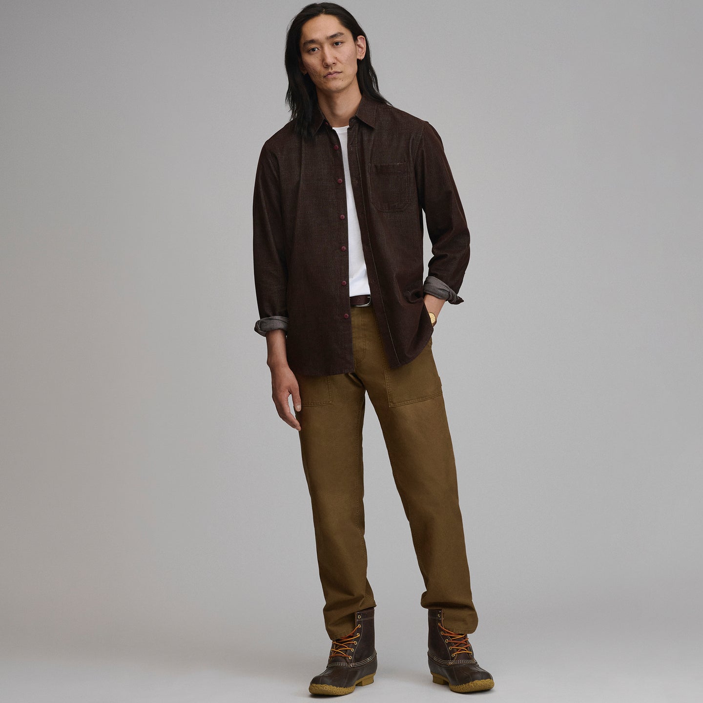 LS Fine Wale Corduroy - Solid-Cordovan-4