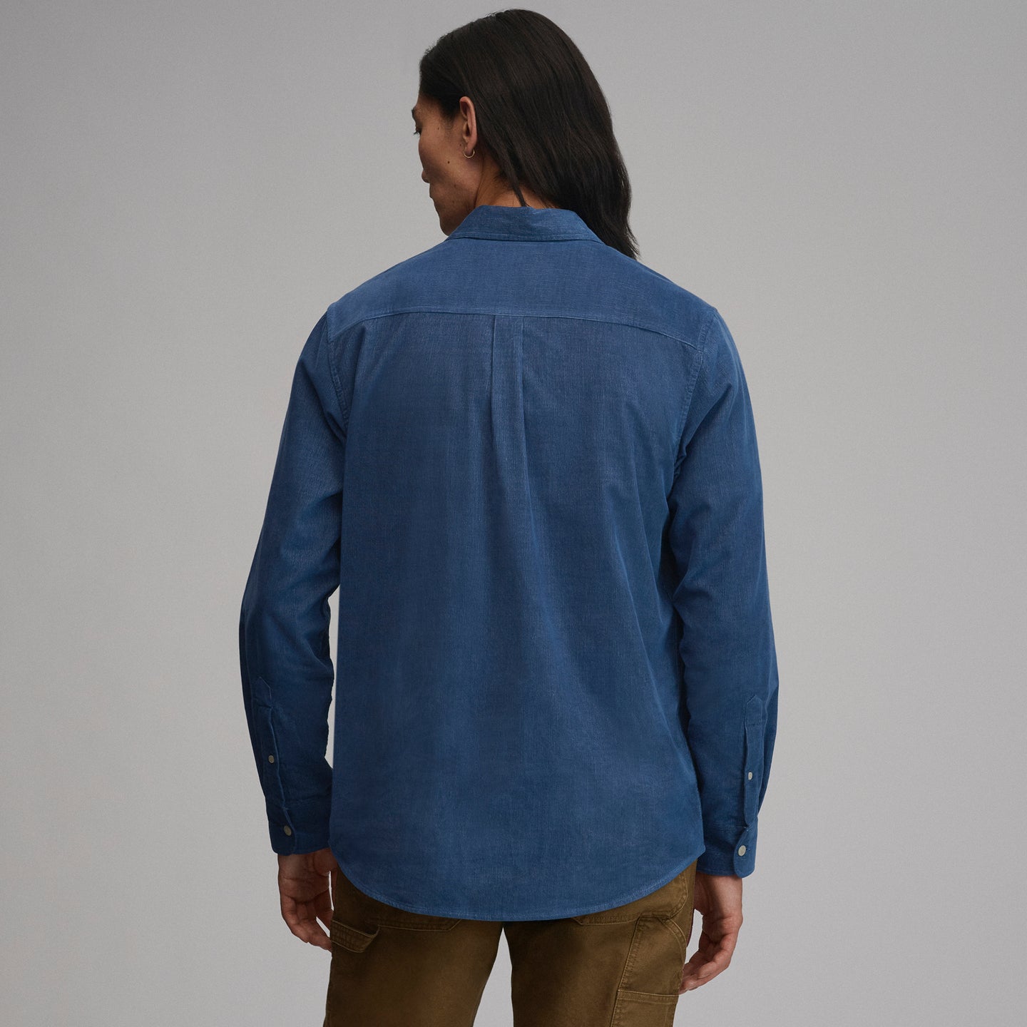 LS Fine Wale Corduroy - Solid-Indigo-10