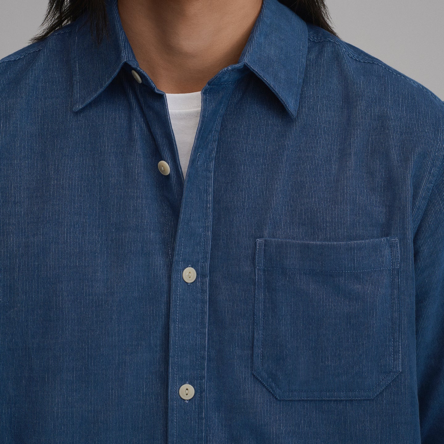 LS Fine Wale Corduroy - Solid-Indigo-11
