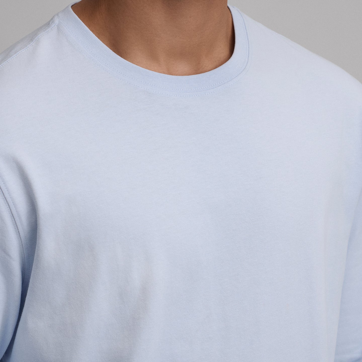 Men's Legend Wash 100% Cotton Long-Sleeve Classic T-Shirt-Ice-23