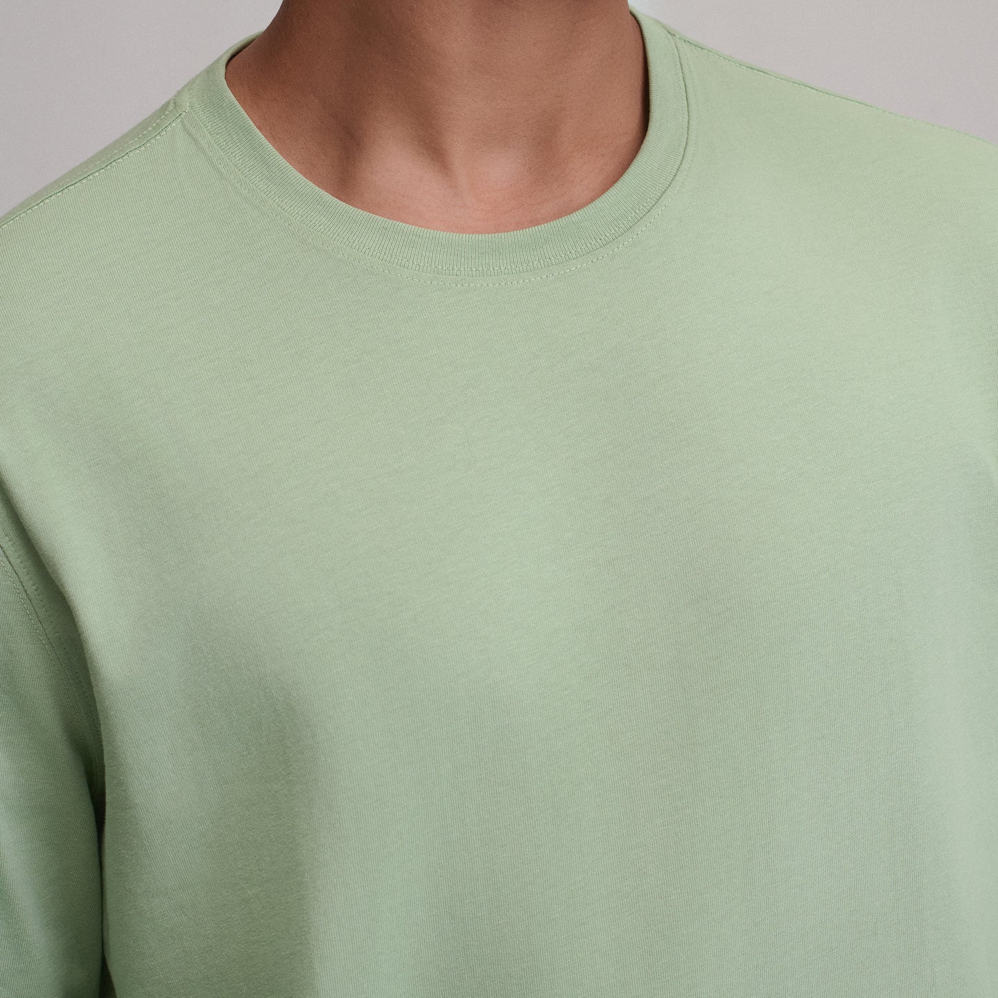 Men's Legend Wash 100% Cotton Long-Sleeve Classic T-Shirt-Limestone-7