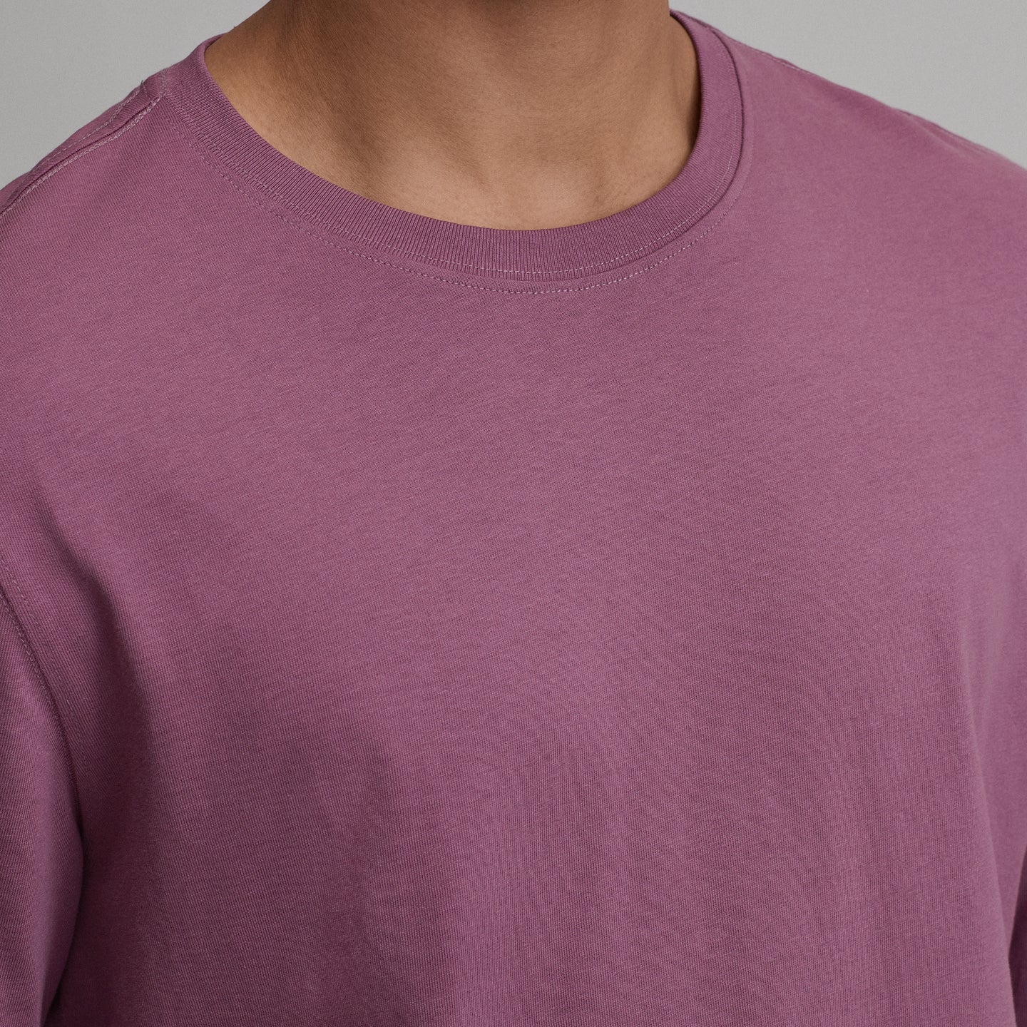 Men's Legend Wash 100% Cotton Long-Sleeve Classic T-Shirt-Wisteria-31