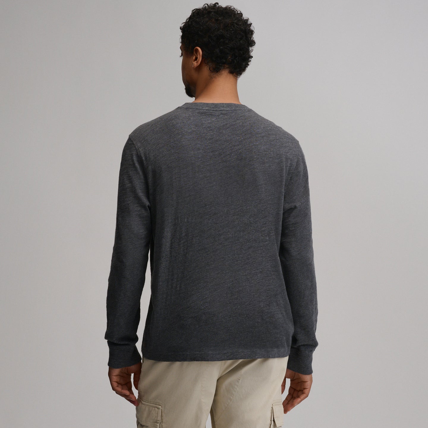 LS Slub Jersey Henley-Charcoal Heather-6