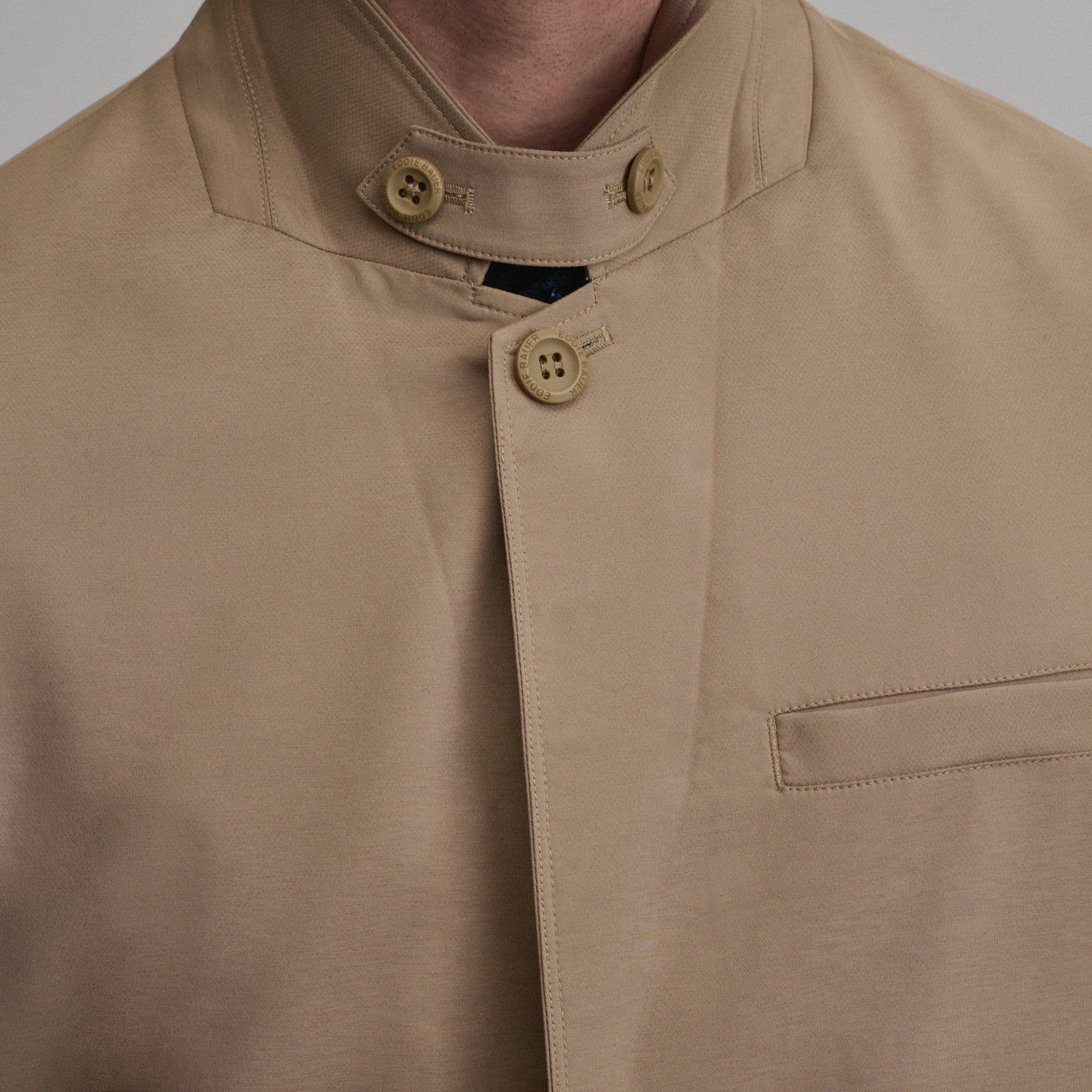 Men's Ultimate Voyager Travel Blazer-Dk Khaki-19