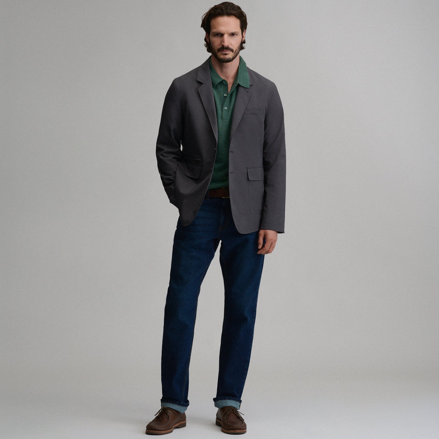Men's Ultimate Voyager Travel Blazer-Dark Shadow-26