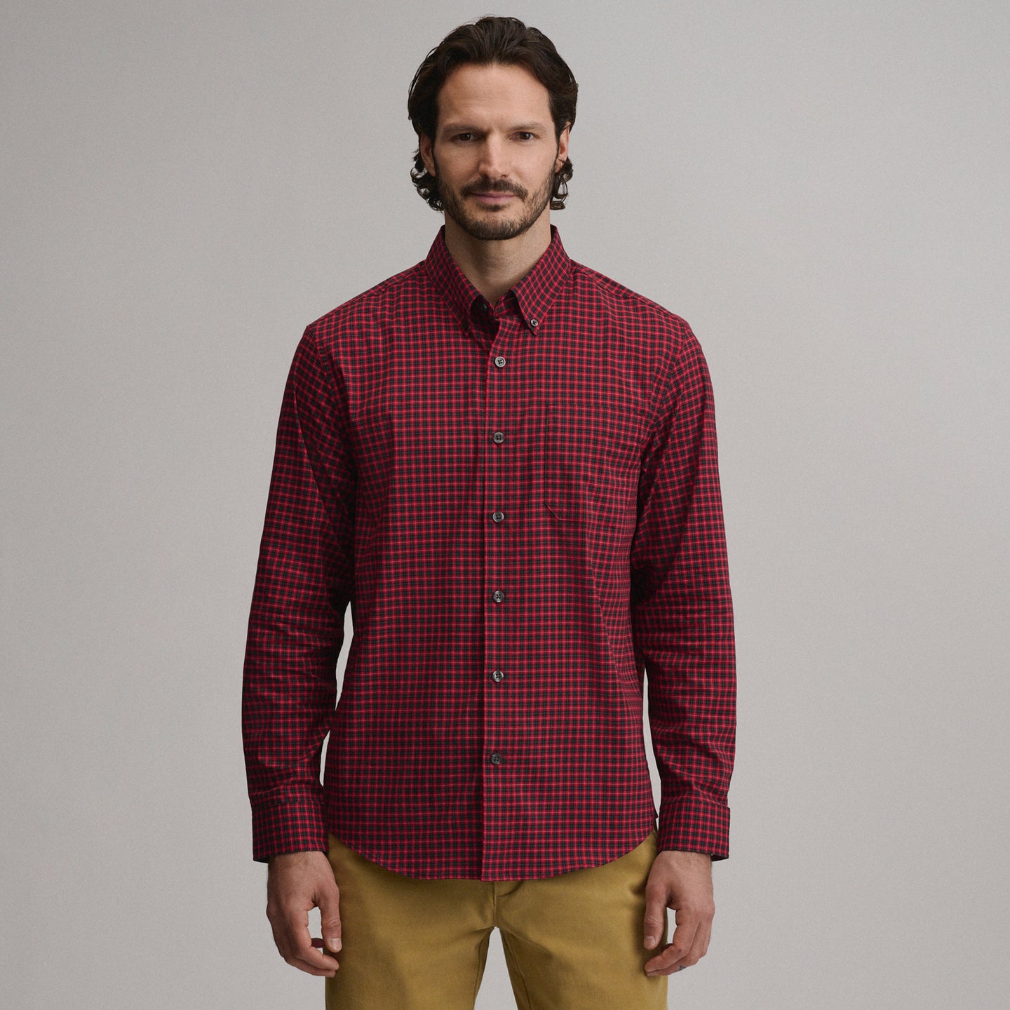 LS Voyager Dress Shirt 2.0-Cardinal-17