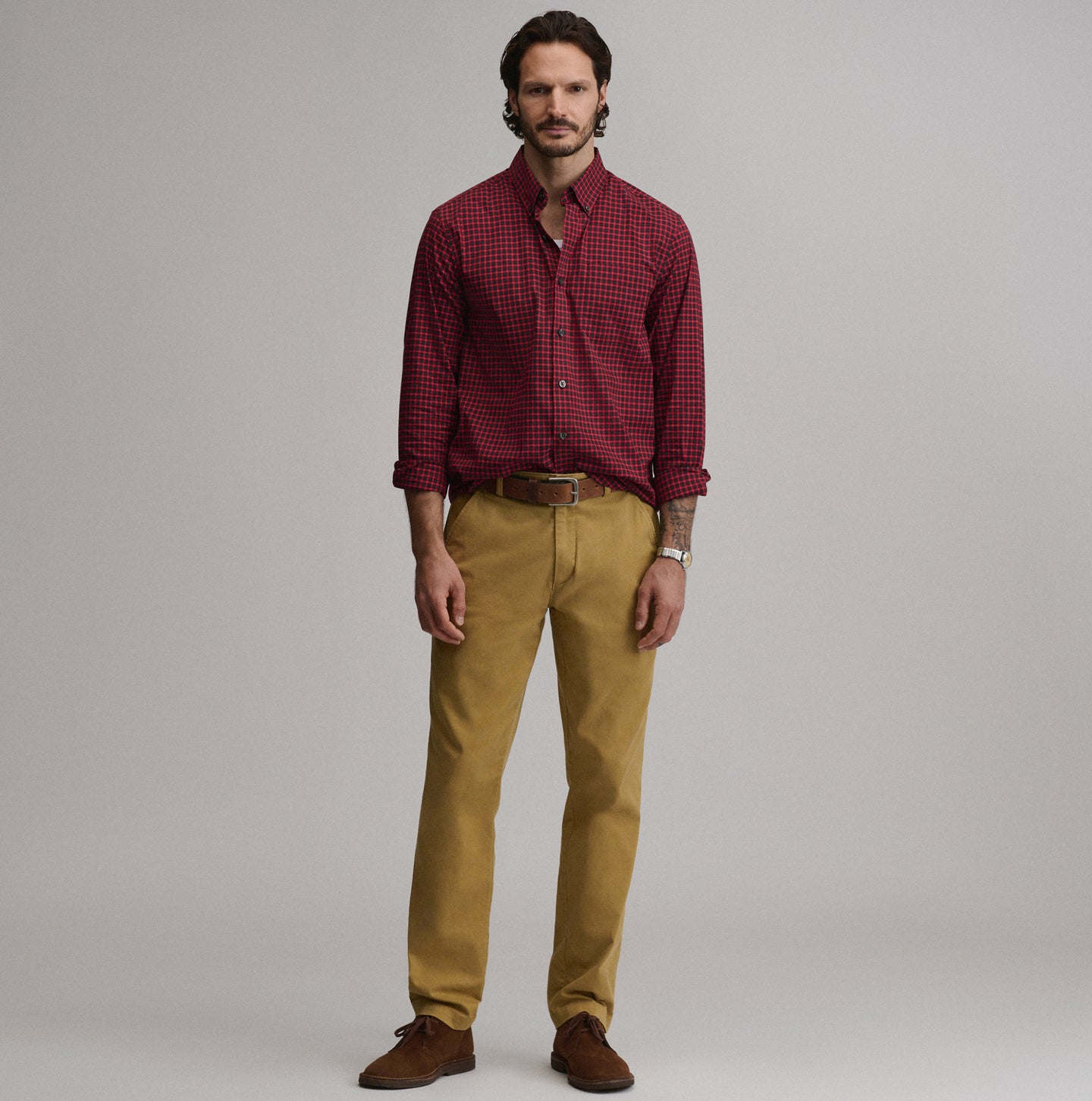 LS Voyager Dress Shirt 2.0-Cardinal-20