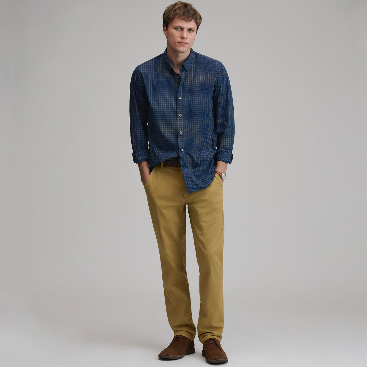 LS Voyager Dress Shirt 2.0-Dk Blue/Blue-24