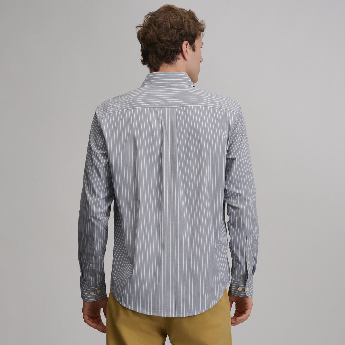 LS Voyager Dress Shirt 2.0-Gray-34