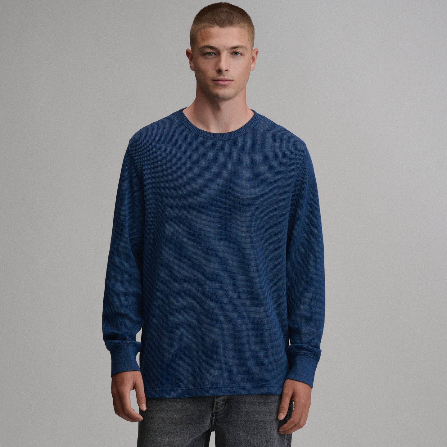 Plaited Waffle Thermal Crew-Brook-9