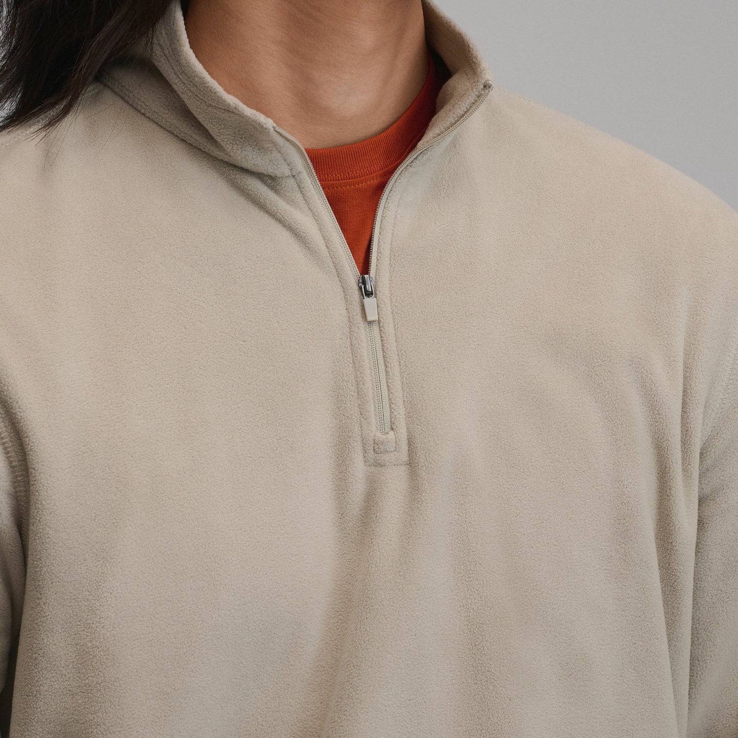 Quest 1/4 Zip-Pumice-3