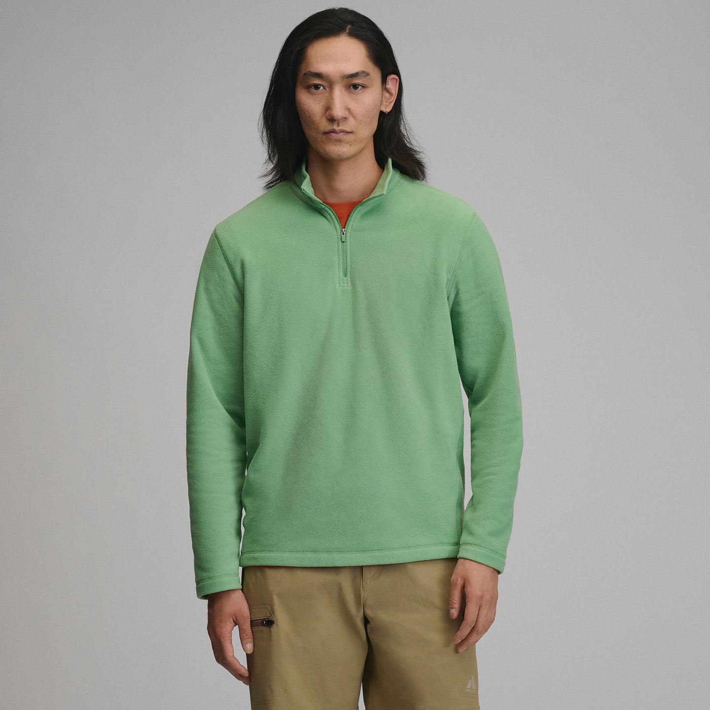 Quest 1/4 Zip-Light Moss-17
