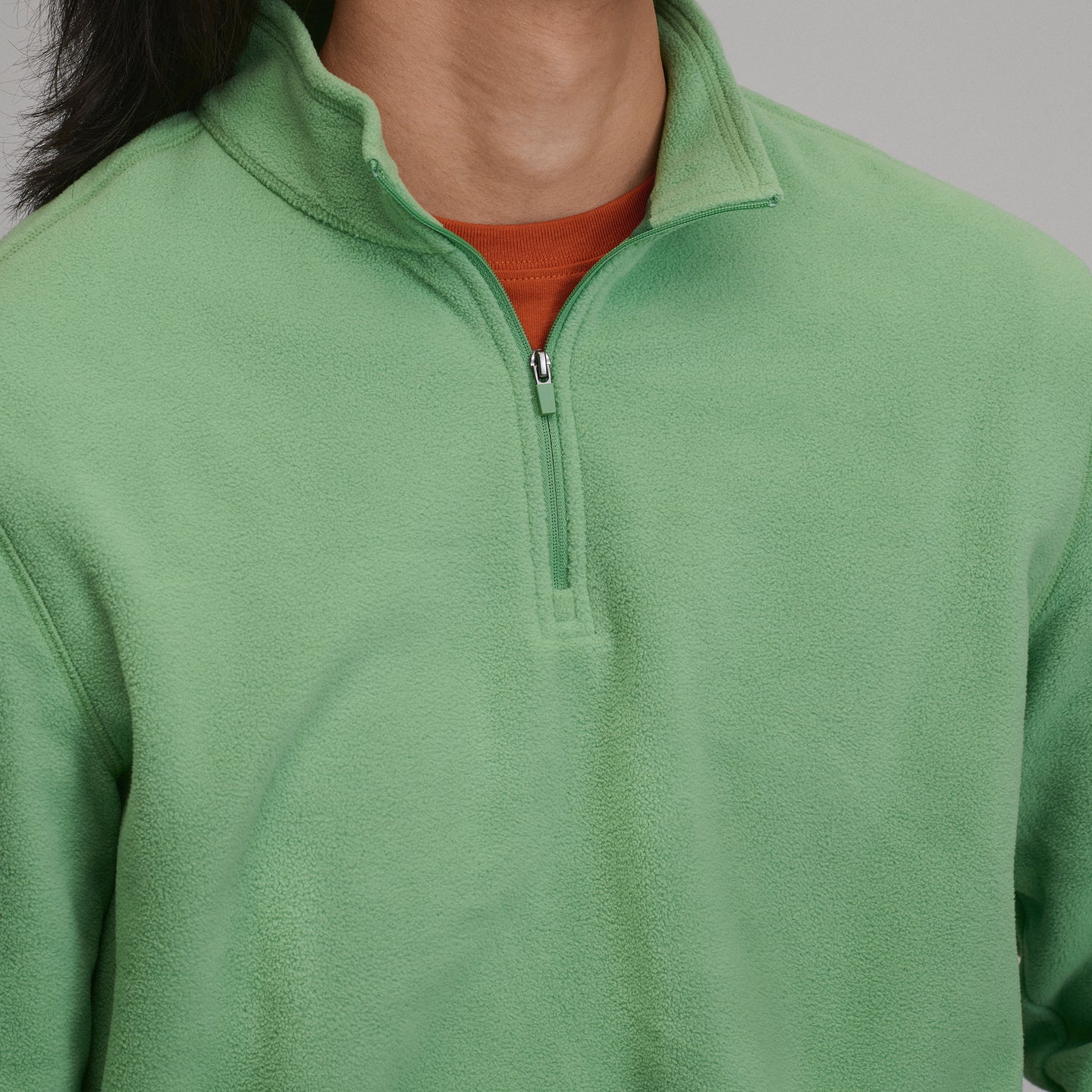Quest 1/4 Zip-Light Moss-19