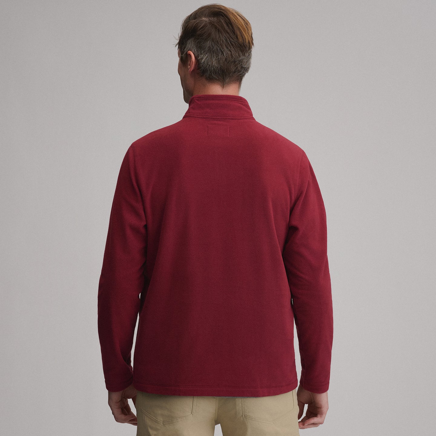 Men's Quest 1/4-Zip Fleece Pullover-Blossom-2