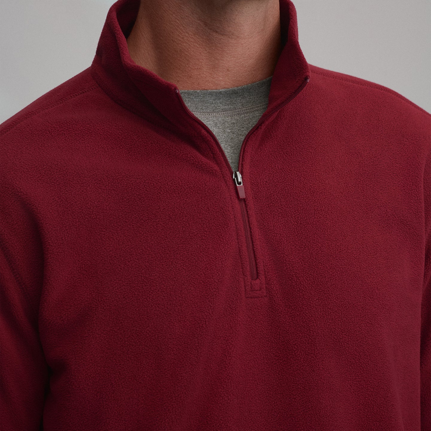 Men's Quest 1/4-Zip Fleece Pullover-Blossom-3