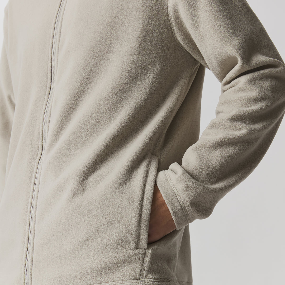 Men's Quest 2.0 Full-Zip Fleece Jacket-Pumice-4