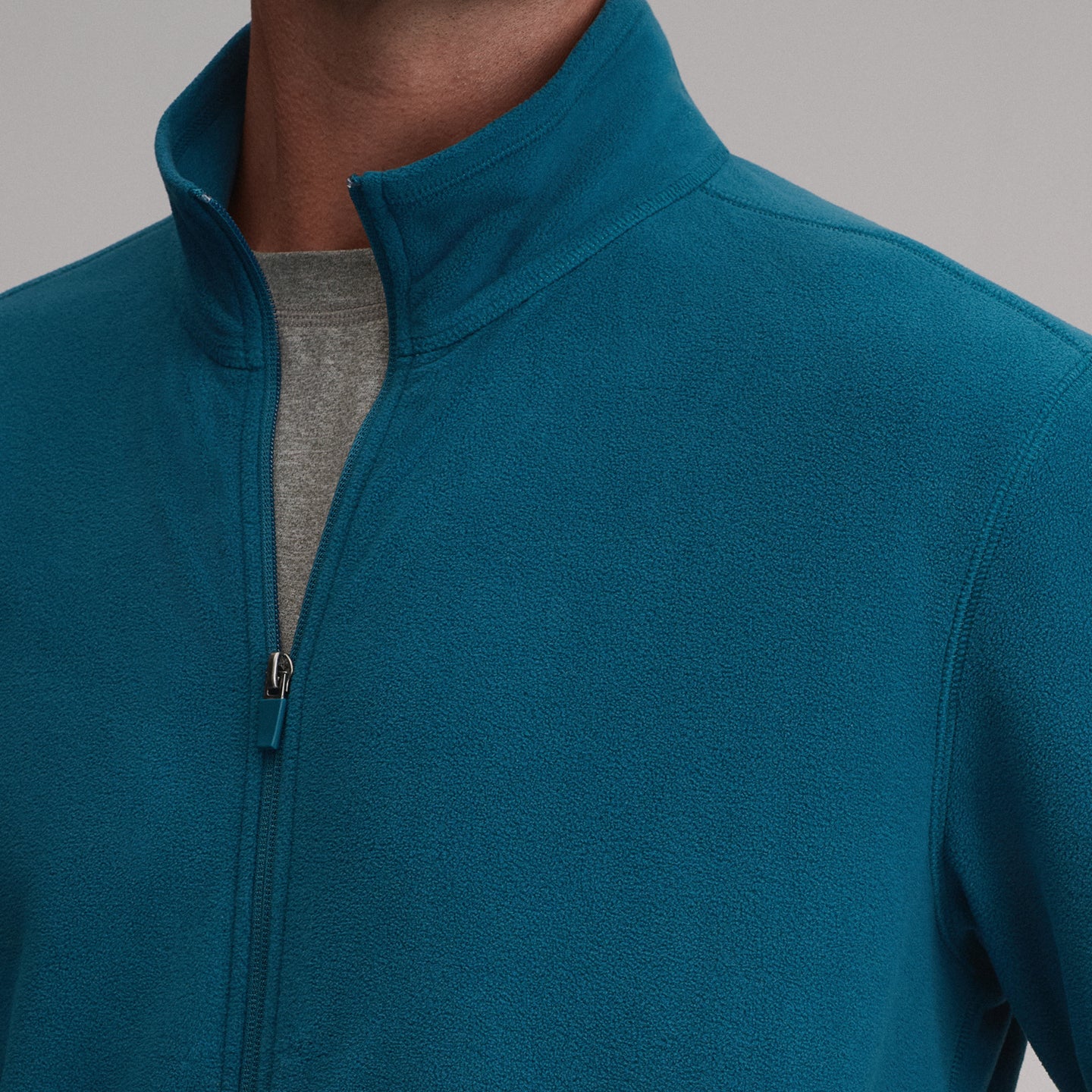Men's Quest 2.0 Full-Zip Fleece Pullover-Meridian Blue-3