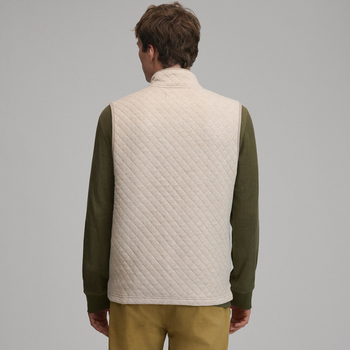 Quilted Vest-Heather Oatmeal-12